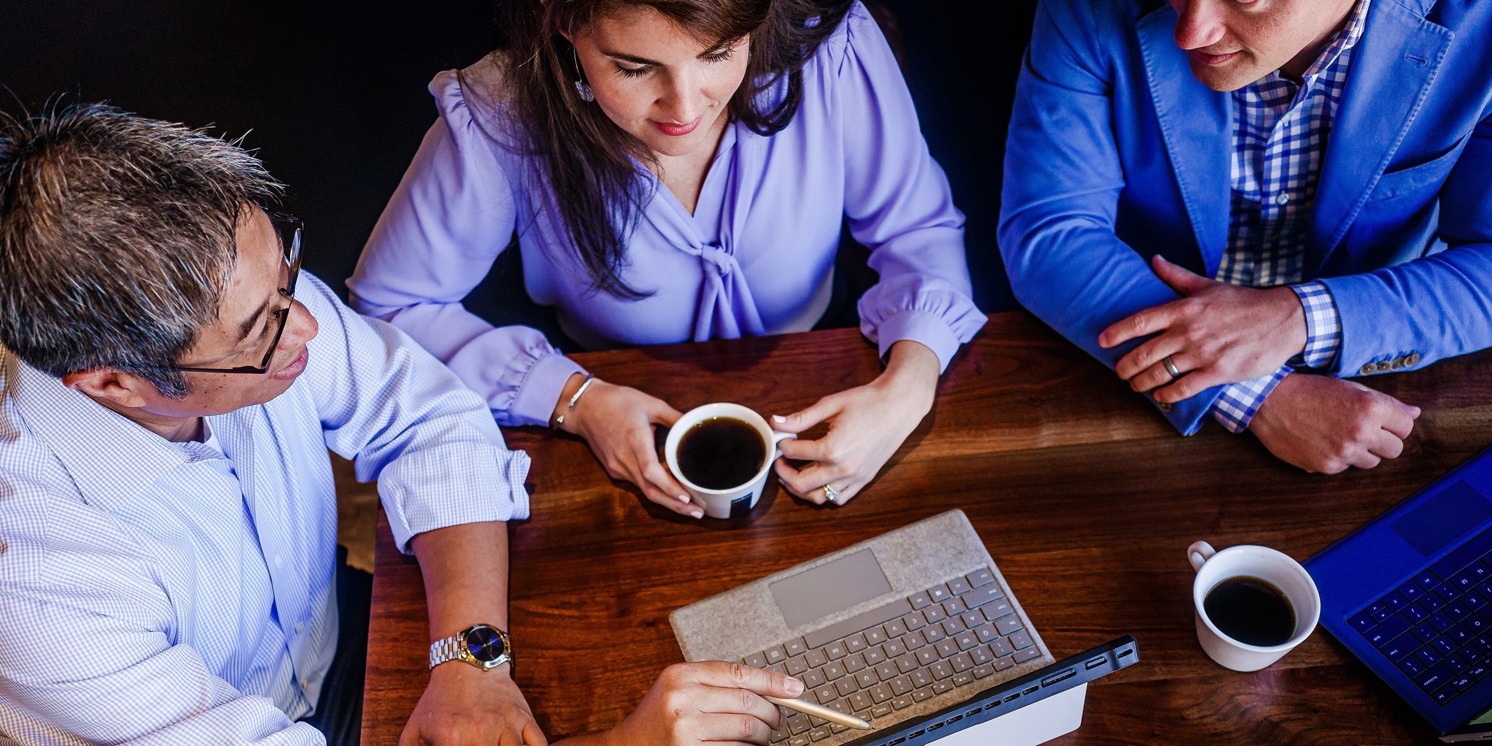 Privacy Policy featured image of Paragon Financial staff sitting having a discussion